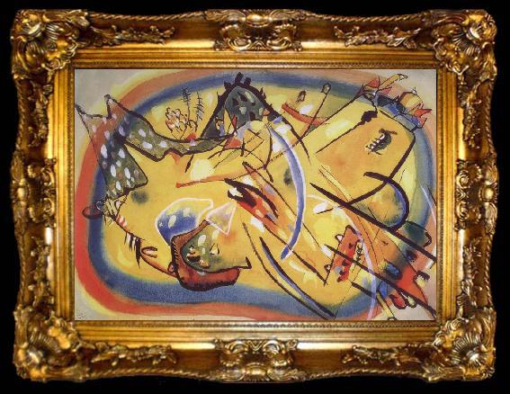 framed  Vasily Kandinsky Composition,Landscape, ta009-2